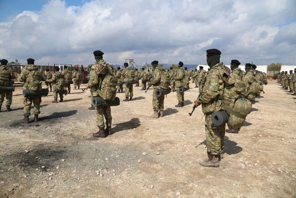 Raco operasyonuna katılan Hamza Tümeni fotoğraf paylaştı