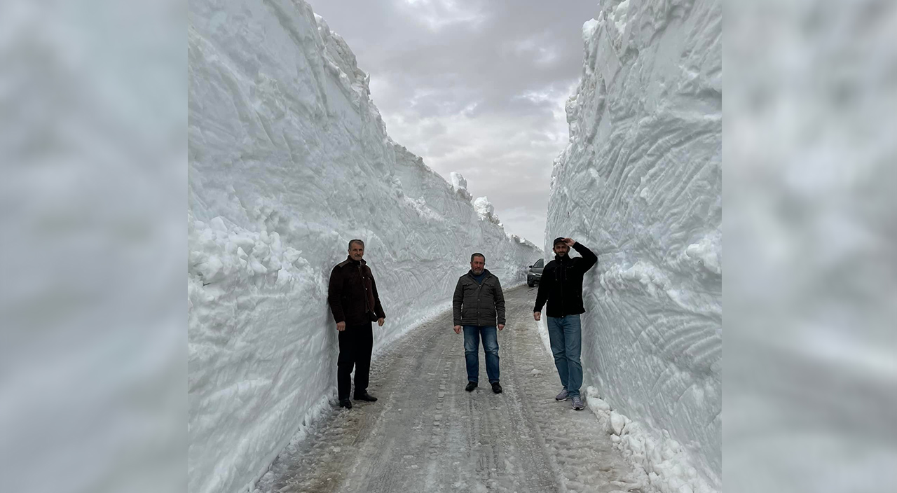 Nisan ayında iki metre 'kar koridoru'