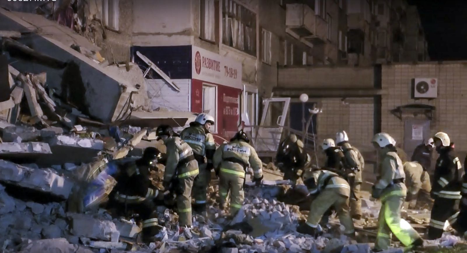 Rusya'da bina çöktü: 5 ölü