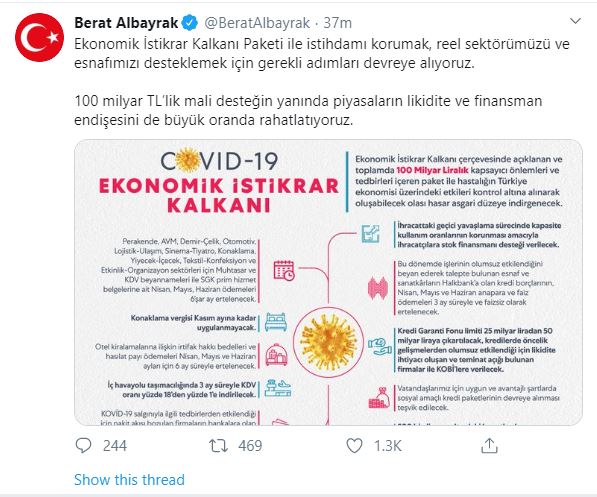 Bakan Albayrak: 