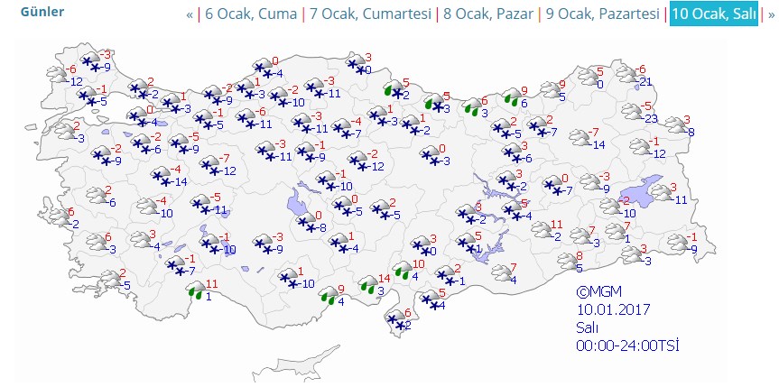 Meteoroloji'den yoğun kar yağışı uyarısı (İstanbul'da kar yağışı başladı)
