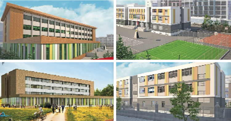 İşte yeni okullar İşte yeni okullar