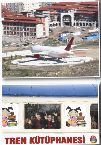 Havaalanı olmayan ilde “uçak” kütüphane