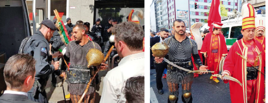 Kılıçsız, kalkansız Mehter Takımı