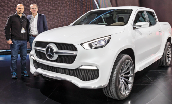 Pickup  pazarında Mercedes sürprizi