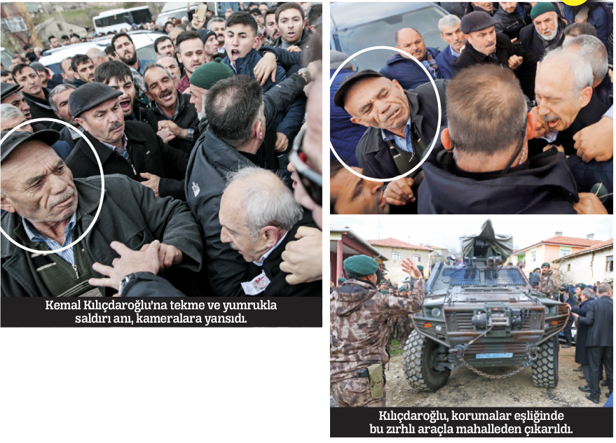 CHP liderine saldırı