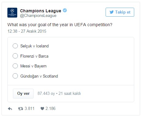 Selçuk İnan en iyi gole aday!