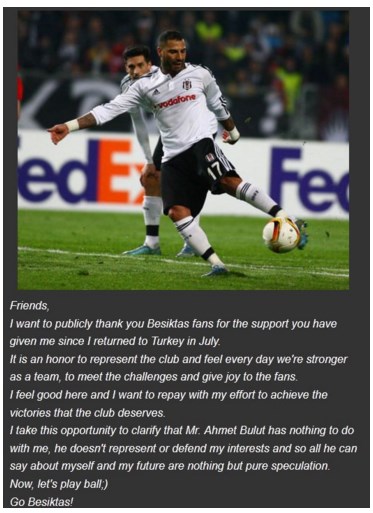 Quaresma'dan iddialara yanıt!