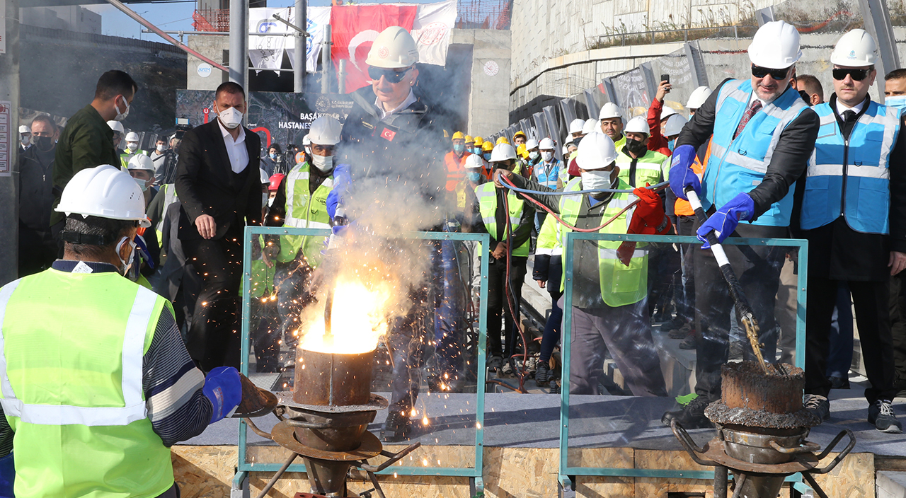 Başakşehir-Kayaşehir metrosunun yüzde 72'si tamamlandı