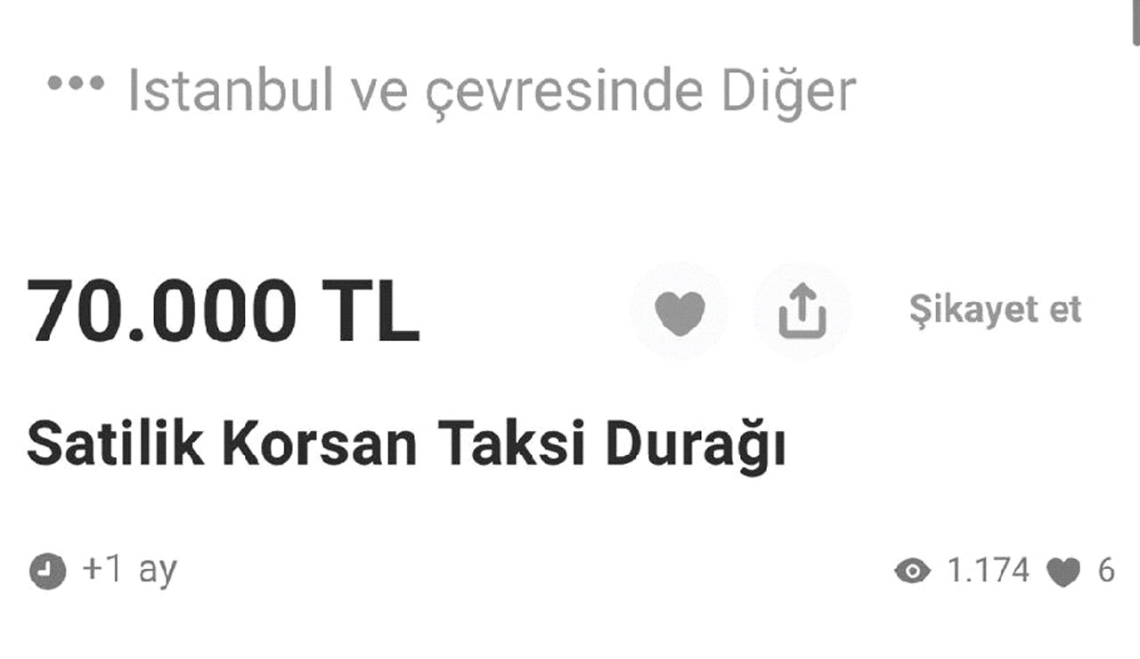 Kötü taksi şoförü korsanı patlattı: UBER gibi kurumsallaştılar