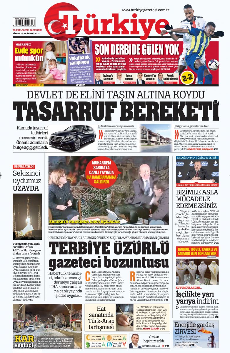 Topyekûn mücadele dönemi: Kamuda büyük tasarruf Topyekûn mücadele dönemi: Kamuda büyük tasarruf