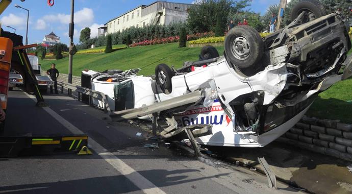 TEM'de zincirleme kaza! Trafik felç oldu