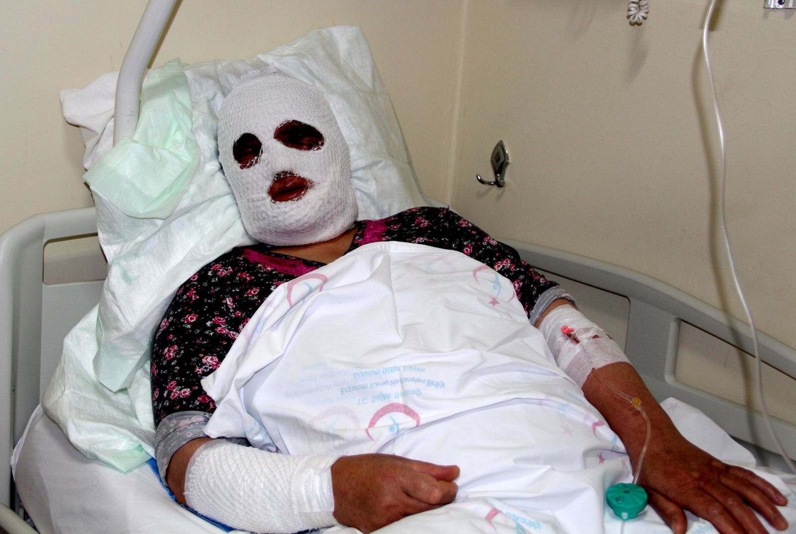 Temizlik yaparken bu hale geldi!