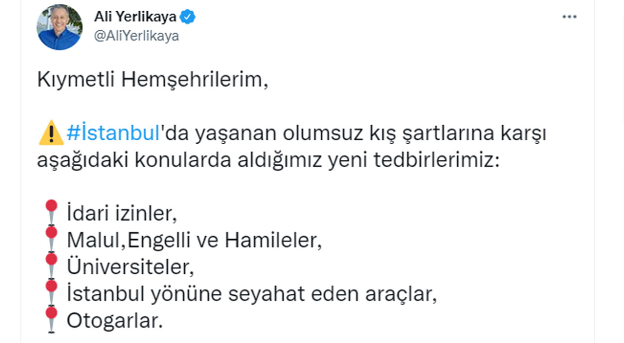 Vali Yerlikaya duyurdu: İstanbul'da yeni tedbirler alındı
