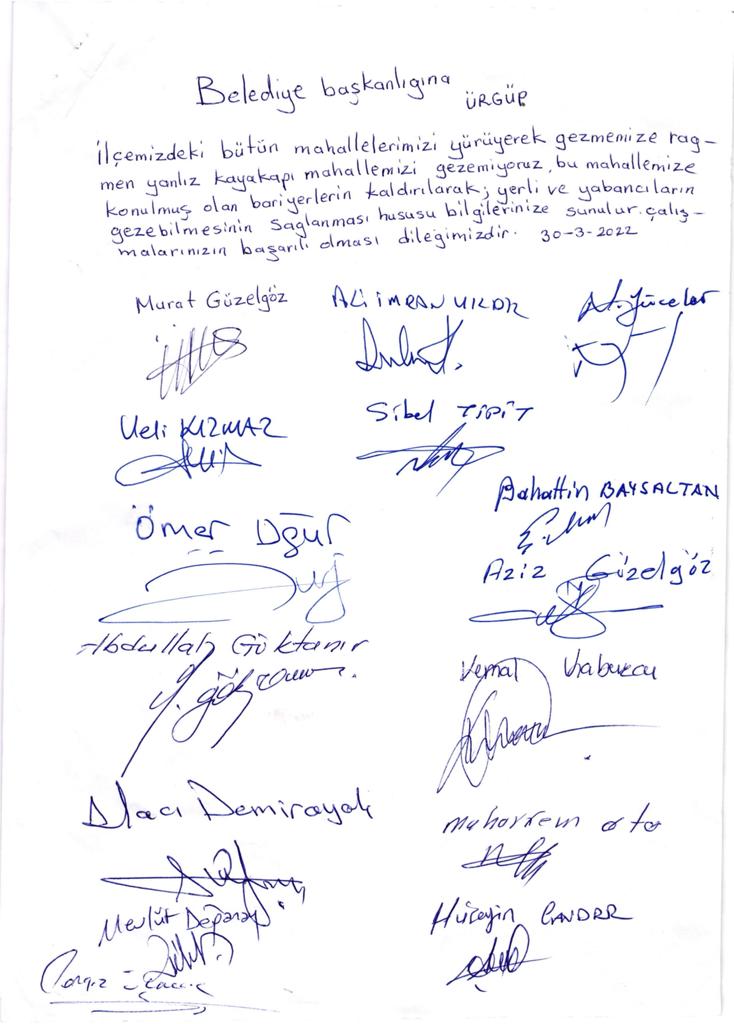 Mahalleye bariyer çektiler