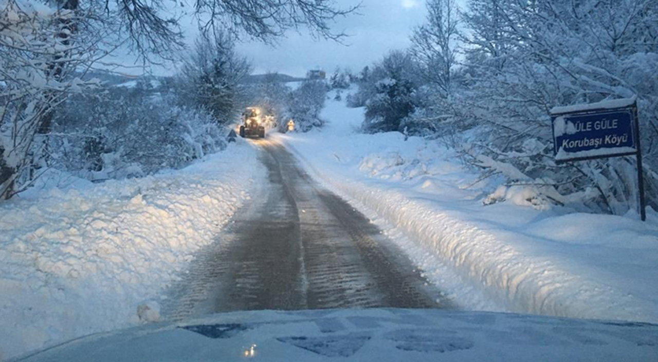 Meteoroloji'den bölge bölge turuncu kodlu kar uyarısı!