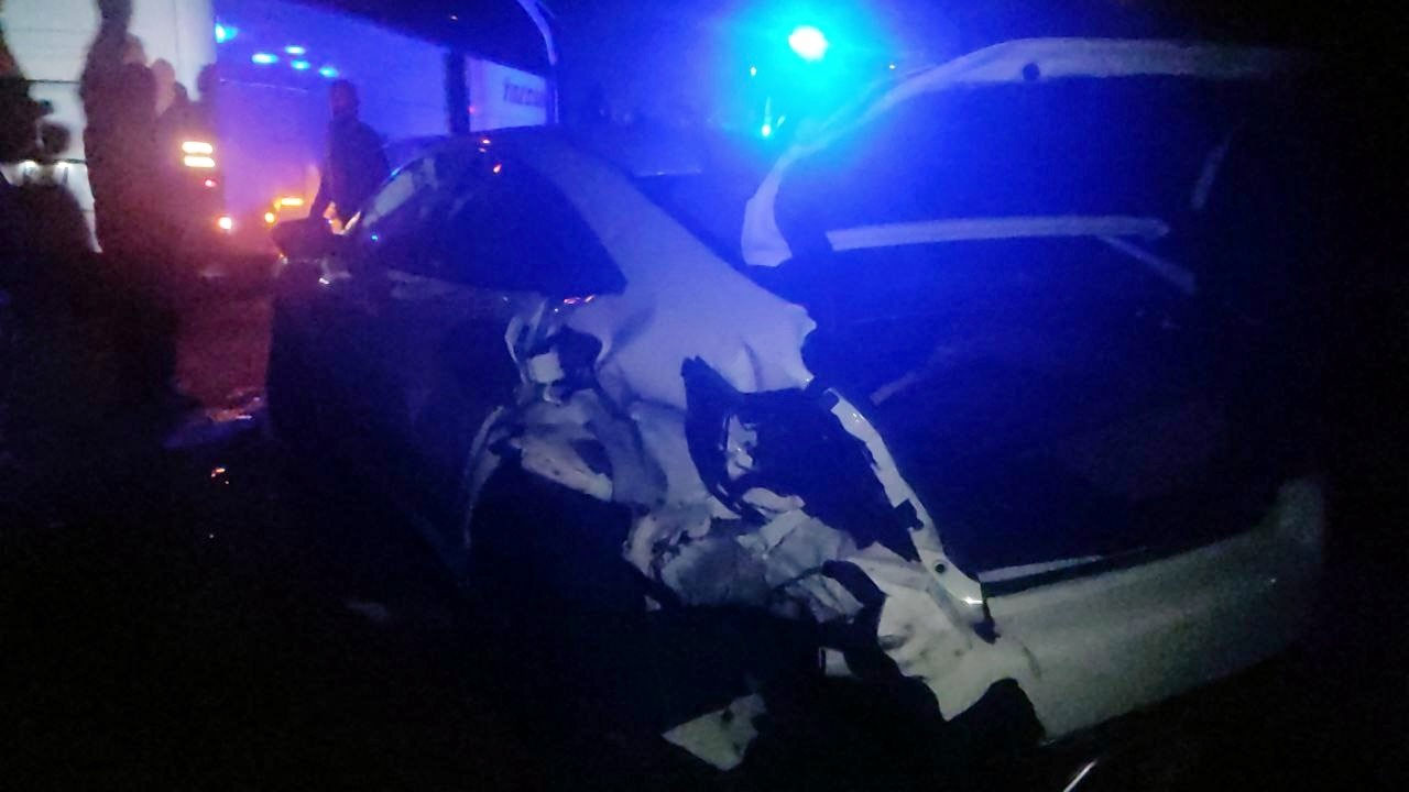 TEM'de zincirleme kaza: 9 araç birbirine girdi