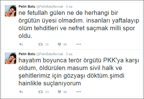 Pelin Batu sosyal medya hesaplarını kapattı Pelin Batu sosyal medya hesaplarını kapattı