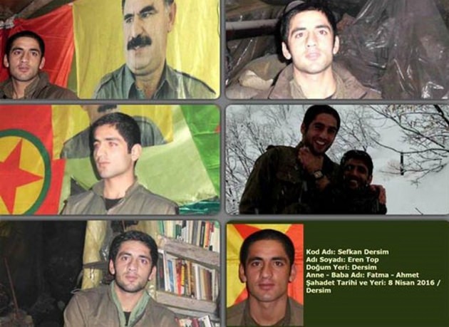 Tunceli’de Turuncu listedeki PKK’lı öldürüldü