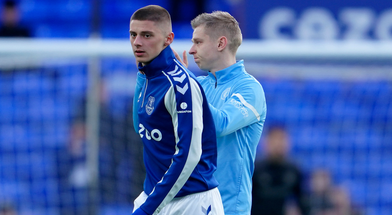 Karşılaşmaya 'Ukrayna' damgası: Zinchenko gözyaşlarına hakim olamadı