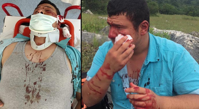 İYİ Partili Lütfü Türkkan’ın adamlarından İHA muhabirine alçak saldırı