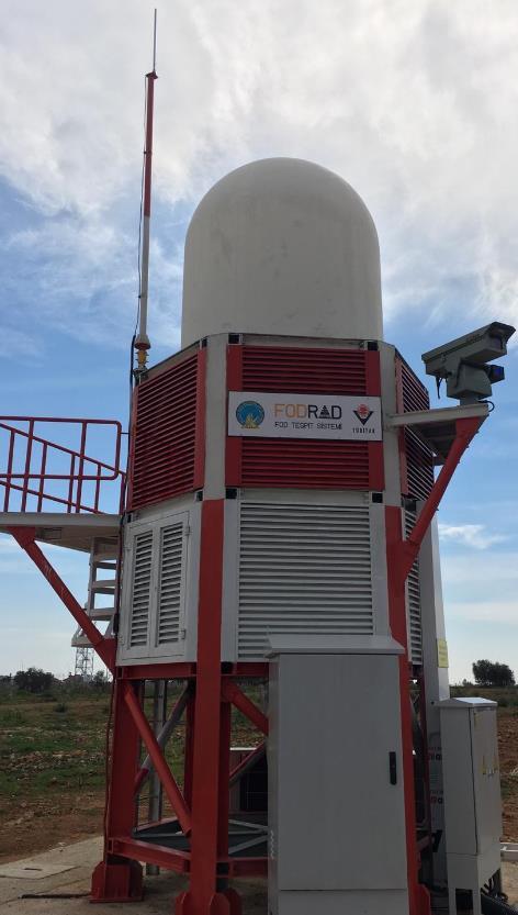 Yerli radarla pistlerdeki yabancı cisimlere sıkı takip