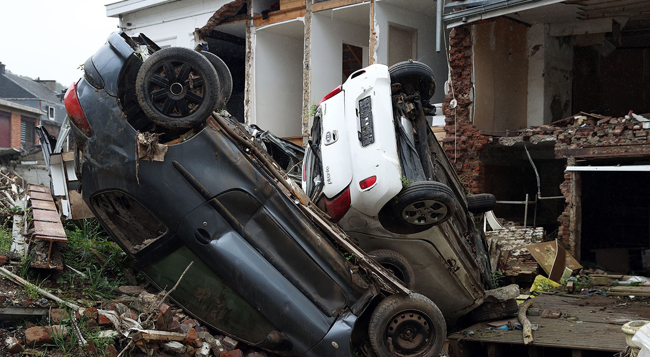 Belçika, sel felaketinin enkazını hala kaldıramadı