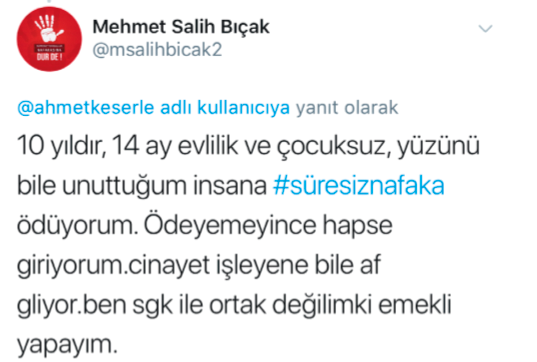 Boşanan erkek, SGK  muamelesi görüyor