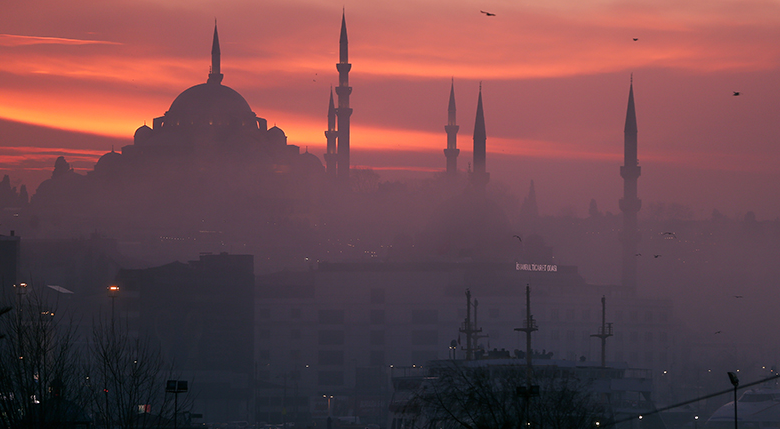 Marmaray'da sis yoğunluğu