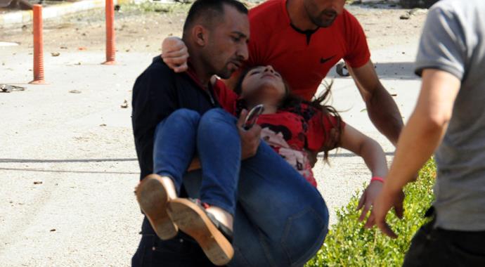 Van'da şiddetli patlama