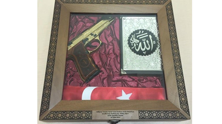 Bahçeli anlatmıştı... Akar'ın odasında görüntülendi