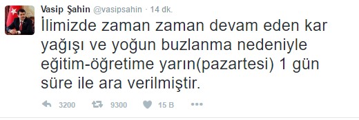 İstanbul'da yarın okullar tatil! (Hangi illerde okullar tatil?)