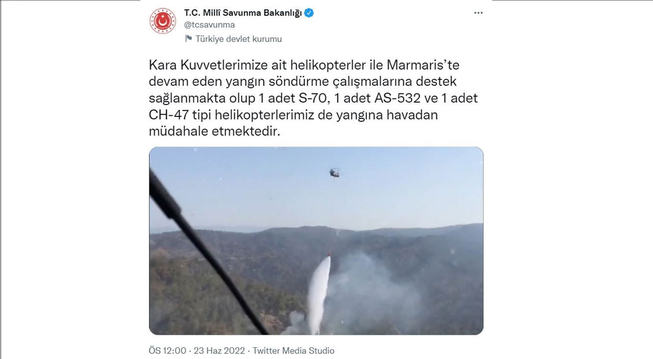 Marmaris'teki yangında 3. gün! Yangın büyük oranda kontrol altına alındı Marmaris'teki yangında 3. gün! Yangın büyük oranda kontrol altına alındı