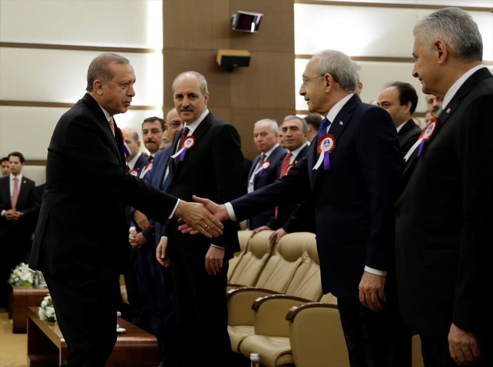 Referandum sonrası liderlerin ilk buluşması