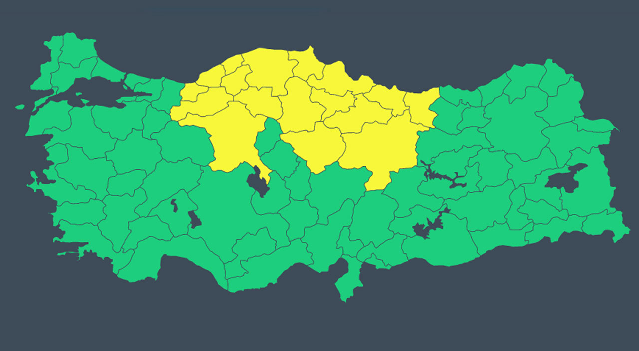 Meteoroloji'den 5 bölge ve 11 il için kuvvetli sağanak uyarısı | 29 Haziran hava durumu