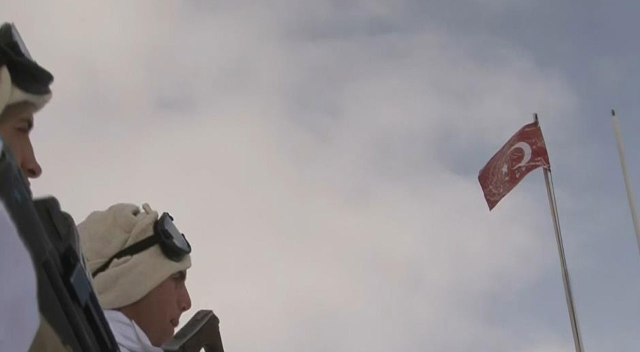 Kahraman Mehmetçik’in eksi 25 derecede vatan nöbeti