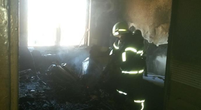 Tekirdağ'da yanan ev küle döndü