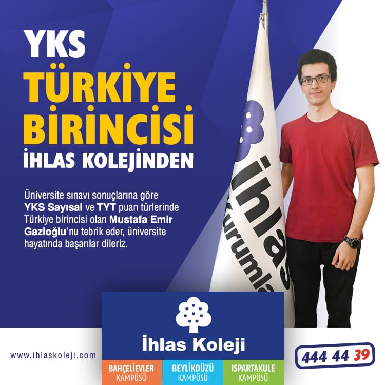 2018 YKS sınav birincisi Mustafa Emir Gazioğlu kimdir, hangi liseden mezunudur, nerelidir, kaç yaşındadır?