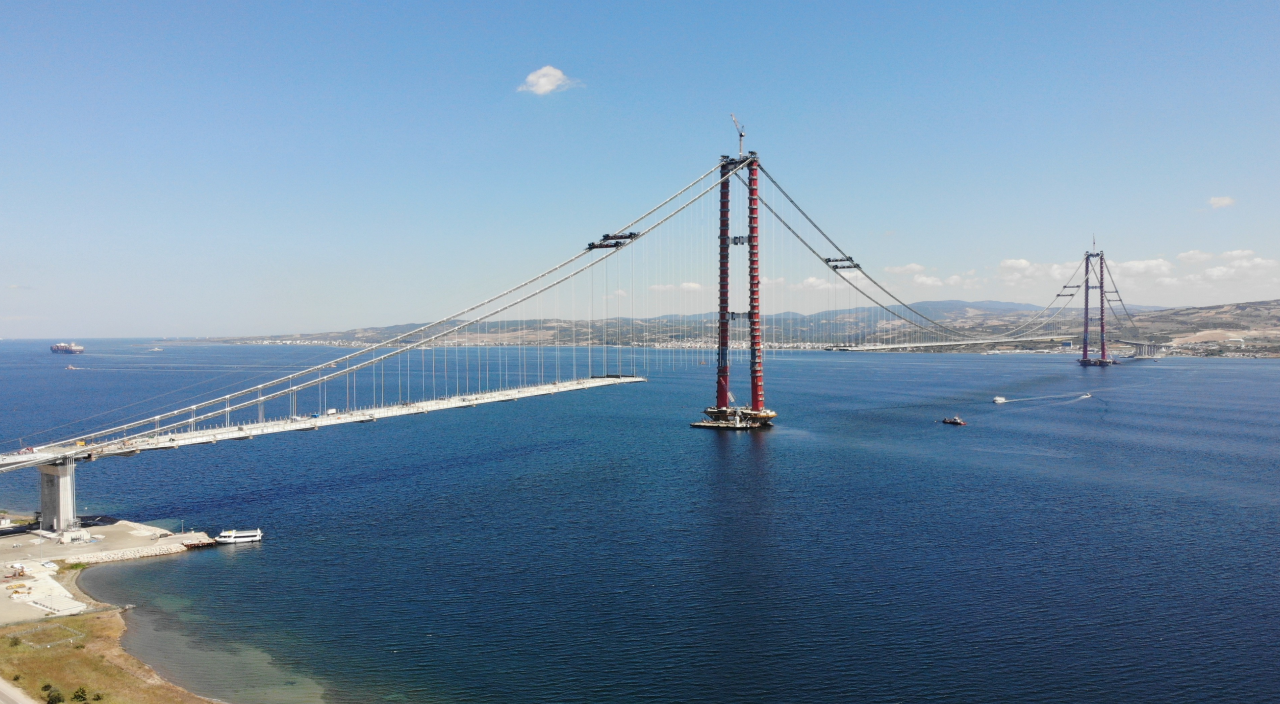 1915 Çanakkale Köprüsü’nde sona yaklaşıldı! 1915 Çanakkale Köprüsü’nde sona yaklaşıldı!