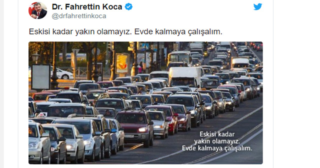 Bakan Koca'dan vatandaşlara çağrı