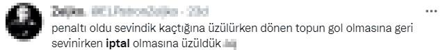 VAR golü iptal etti! Fenerbahçe taraftarları sosyal medyadan isyan etti