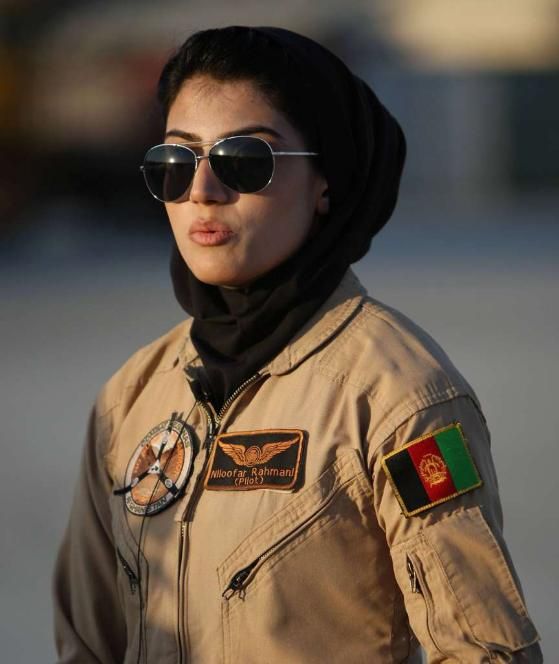 Afgan pilot Nilüfer Rahmani ABD'den sığınma istedi