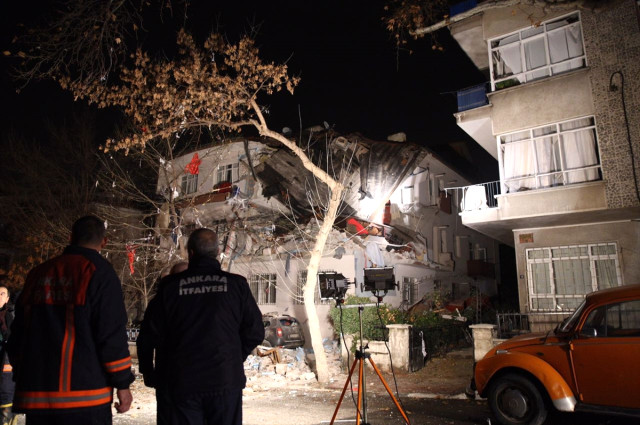 Son Dakika: Ankara Çankaya'da doğalgaz patlaması (Ankara patlama)