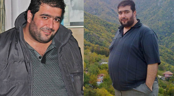 1 yılda 110 kilo verdi