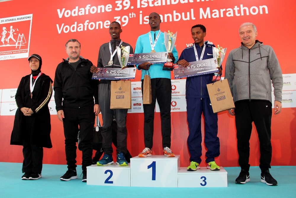 39. İstanbul Maratonu'nda kazananlar belli oldu