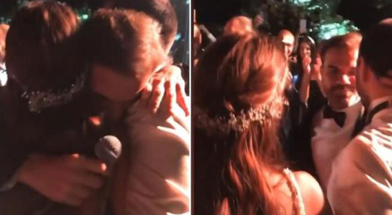 Beren Saat ölen eski sevgilisinin kardeşinin düğününe katıldı!