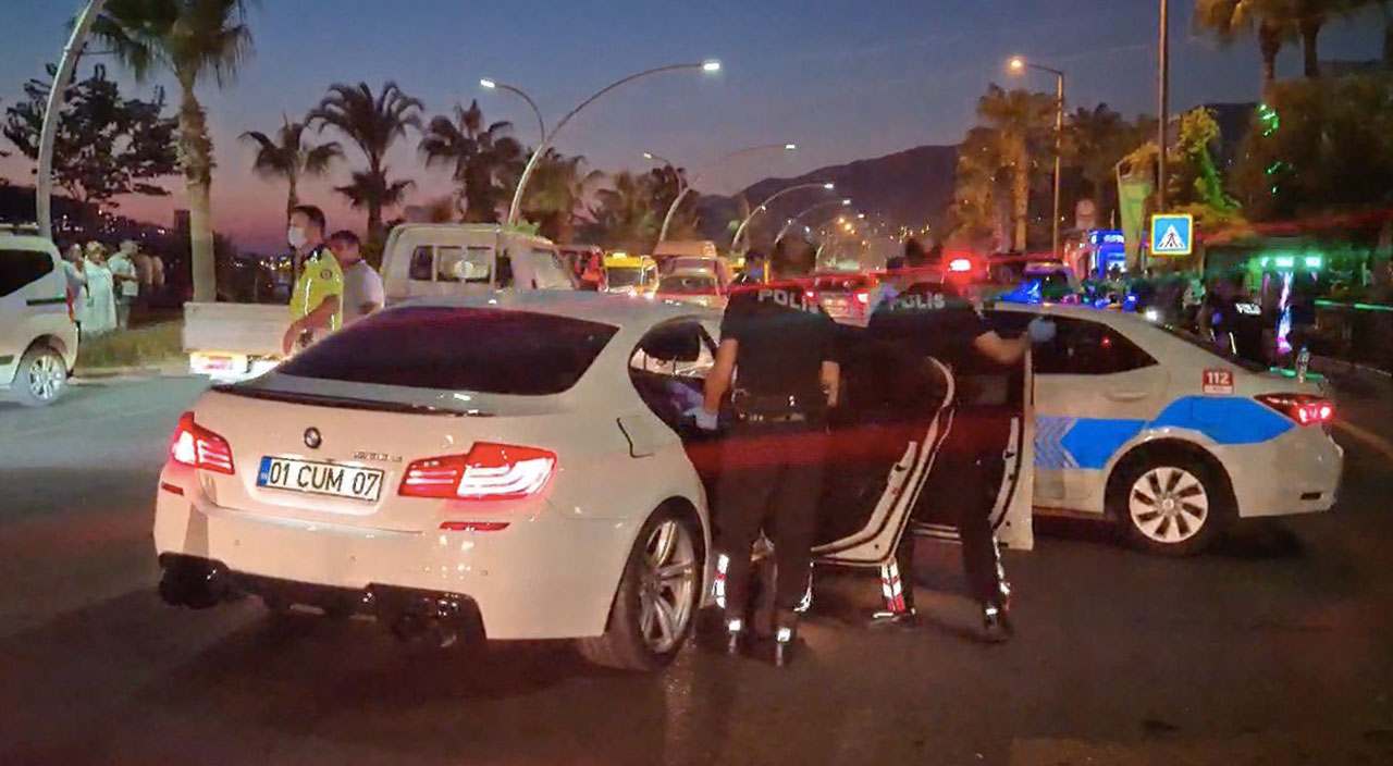 Polise çarpıp ateş açtı! 30 dakikalık kovalamacının ardından yakalandı