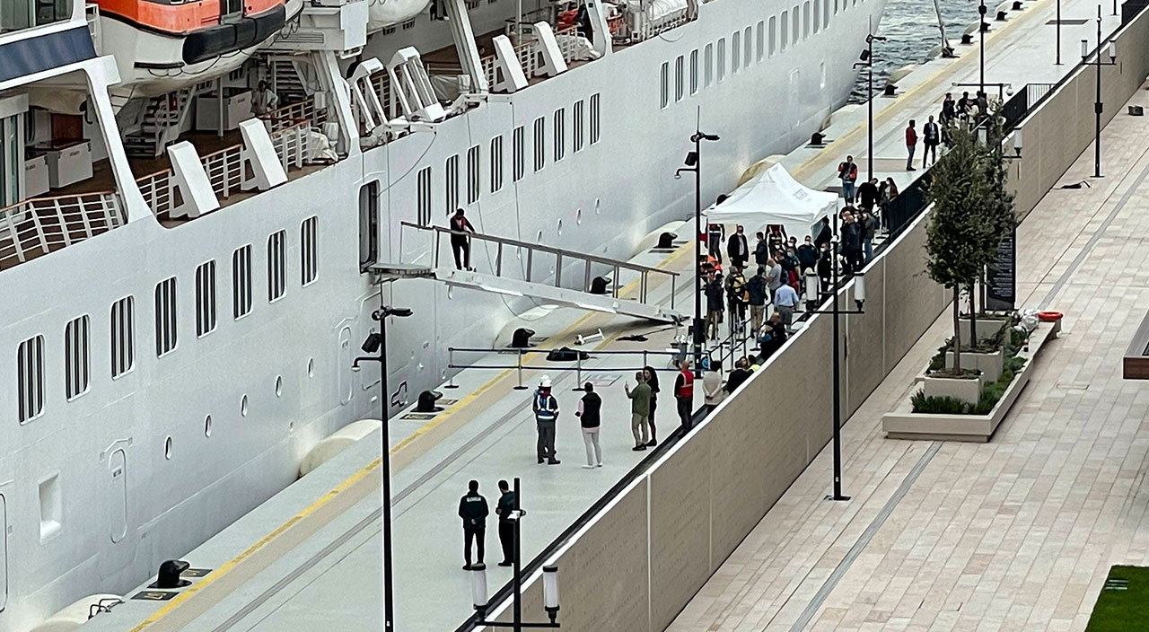 Galataport İstanbul ikinci yolcu gemisini ağırlıyor