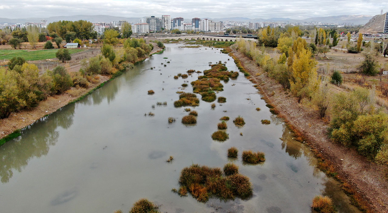Türkiye’nin en uzun nehri! Kızılırmak otlağa dönüştü