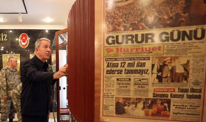 Milli Savunma Bakanı Akar'dan Kıbrıs mesajı